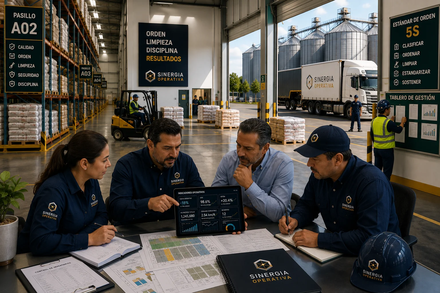 Orden, limpieza, inventarios y estandarización en agroindustria