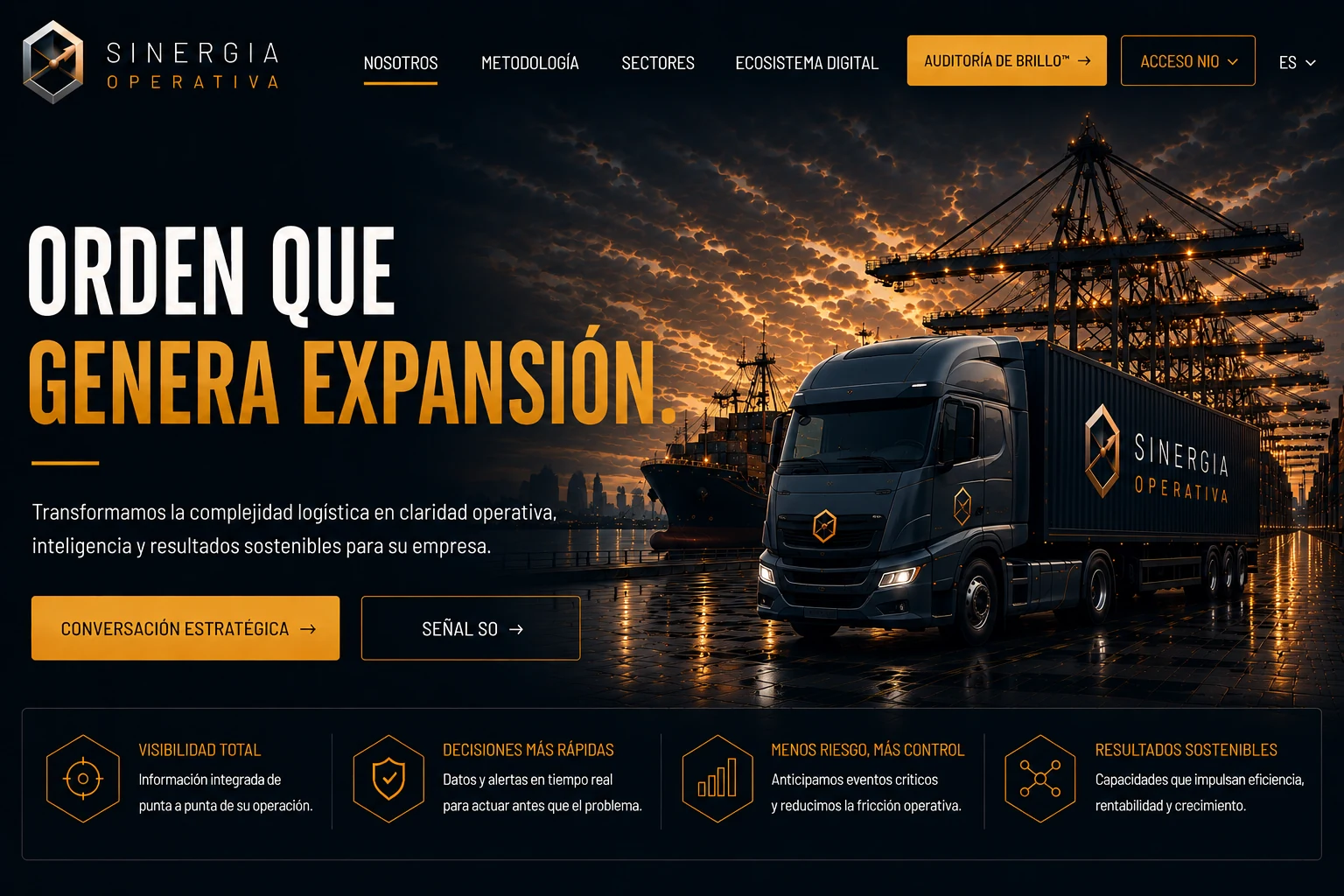 Sinergia Operativa inicio